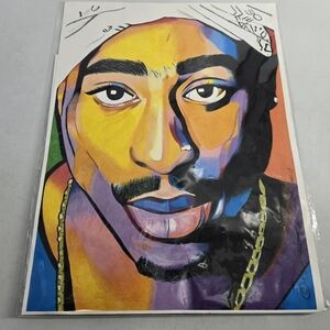 TUPAC Vibrant Art Print